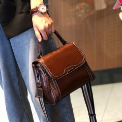2021新款潮爆款洋气百搭高级感真皮女包女士单肩斜挎包