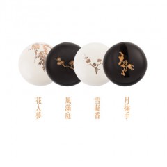 和玺故宫彩妆风花雪月香膏古风固体香水淡香持久小众礼物