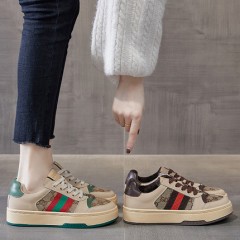小白鞋女2020春秋季新款百搭厚底增高休闲2021韩版爆款板鞋ins潮